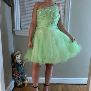 COPY - Mint Green Mori Lee dress